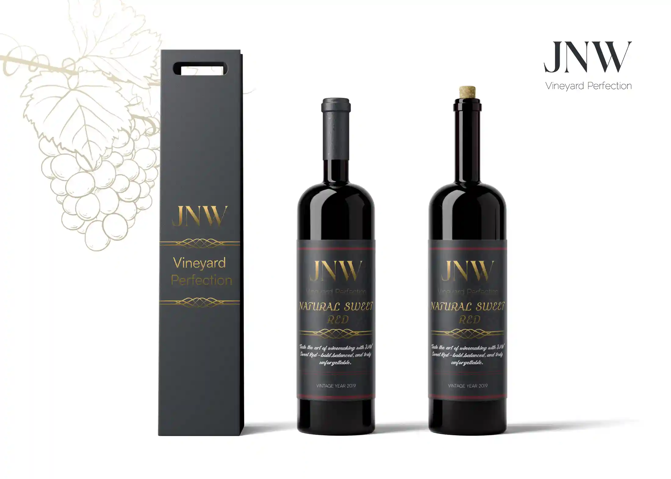 Wine Bottle Packaging Design